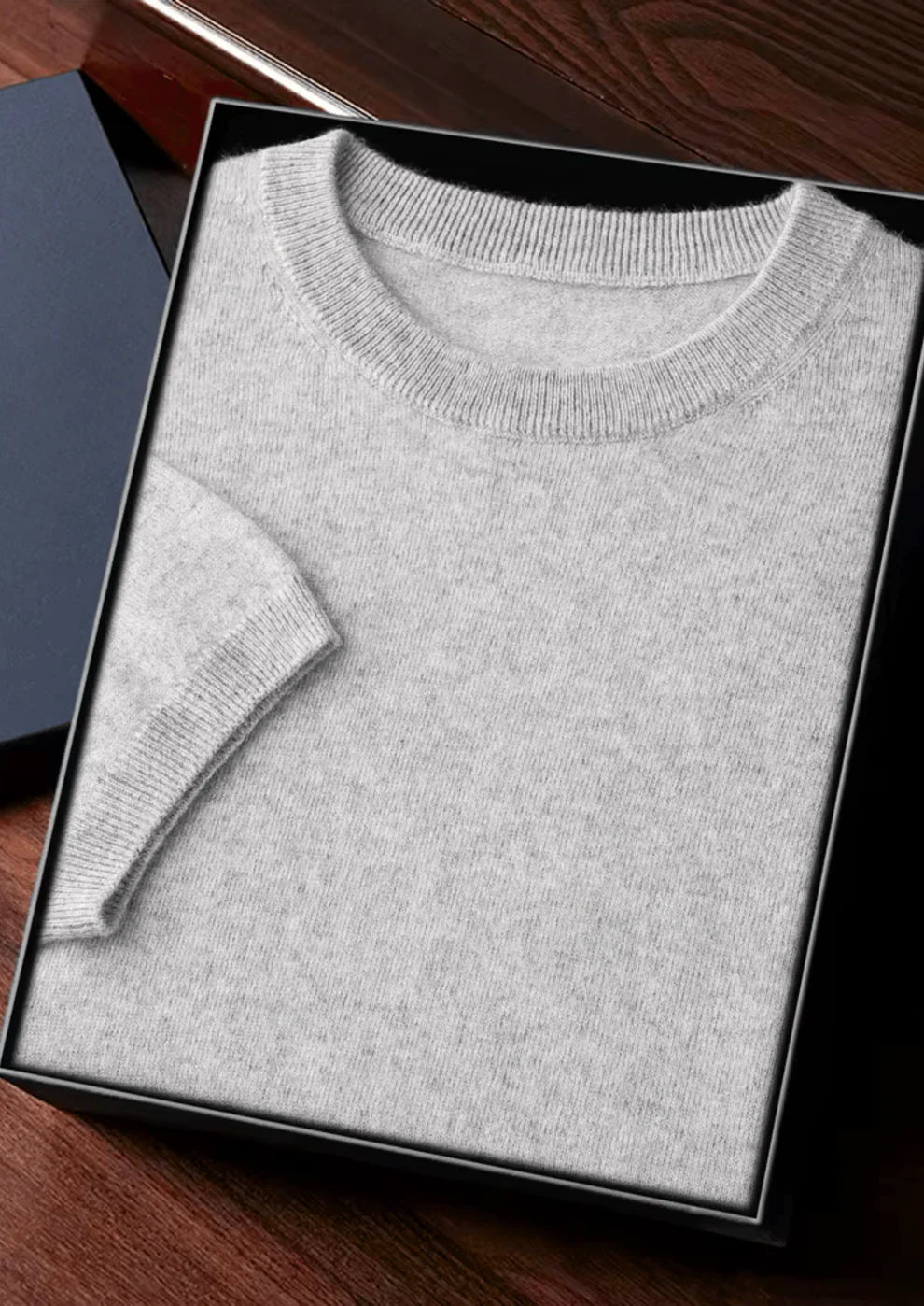 Cashmere Crewneck T-Shirt