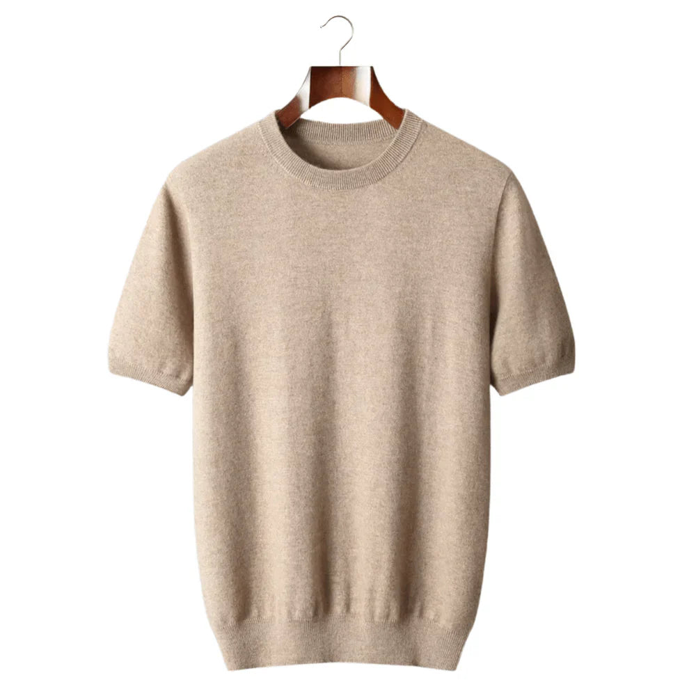 Cashmere Crewneck T-Shirt
