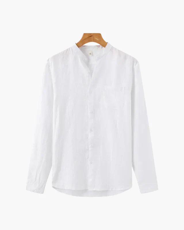 Rowell Classic Linen Shirt Long-sleeve