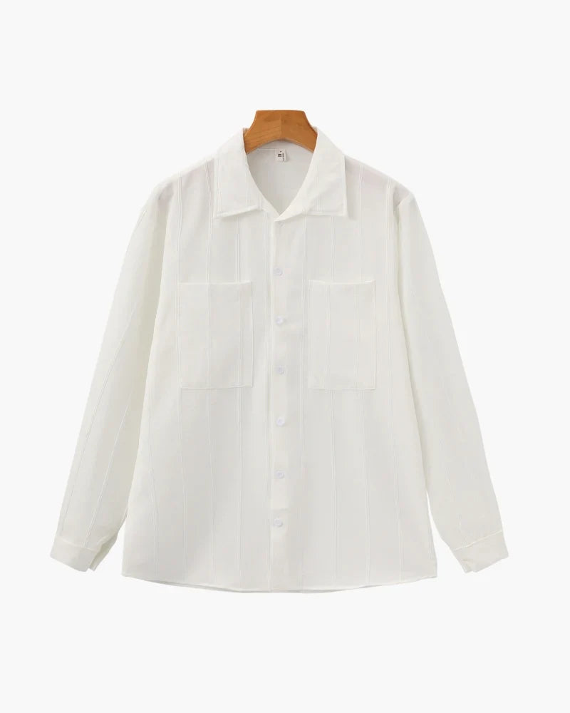 Rowell Ribbed Pocket Shirt
