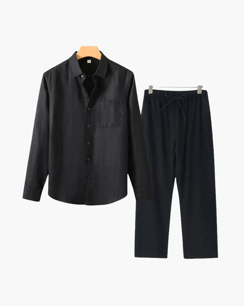 Aurelian Linen Set Long-sleeve