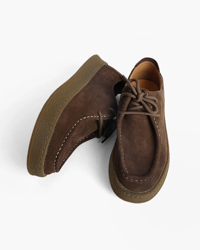 Rowell Suede Lace-Up Shoe