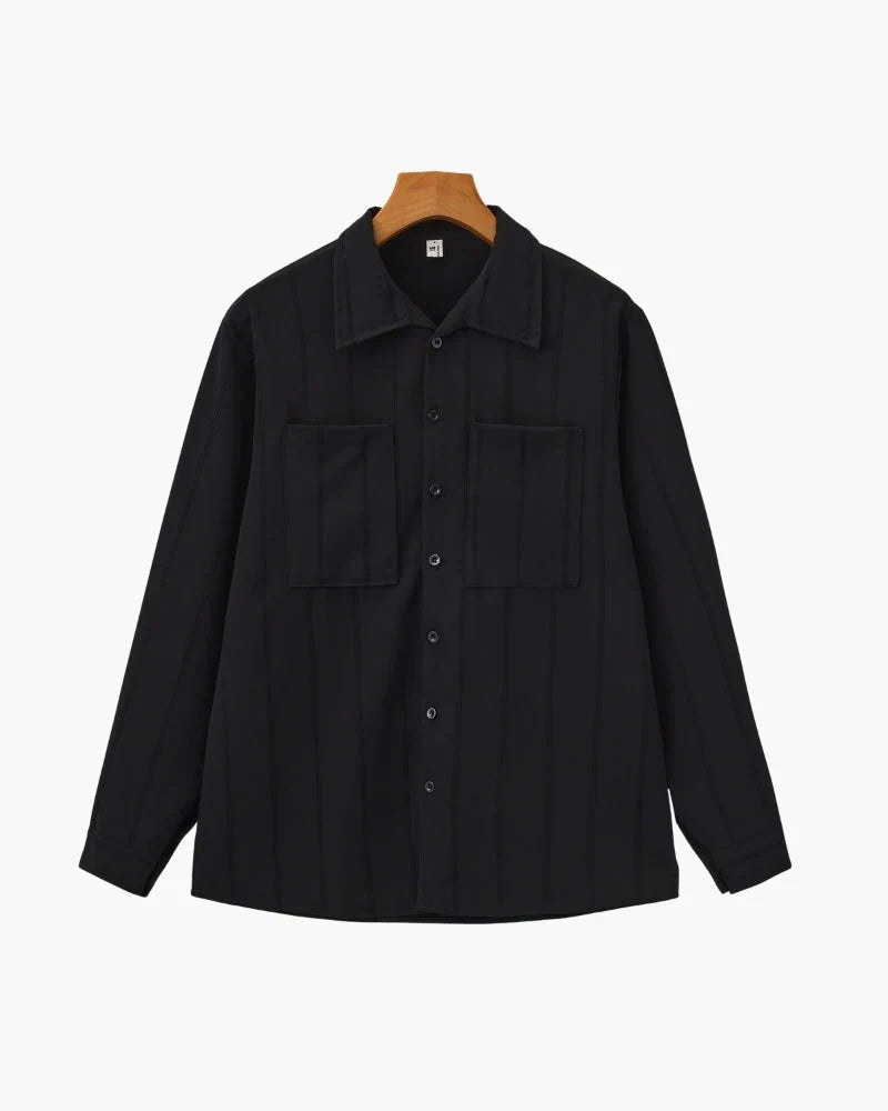 Rowell Ribbed Pocket Shirt