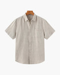 Rowell Classic Linen Shirt Short-sleeve