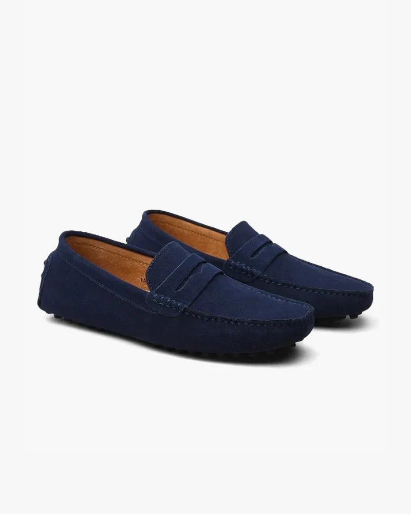 Rowell Classic Suede Driver Loafer