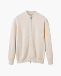 Rowell Rib Knit Zip Cardigan