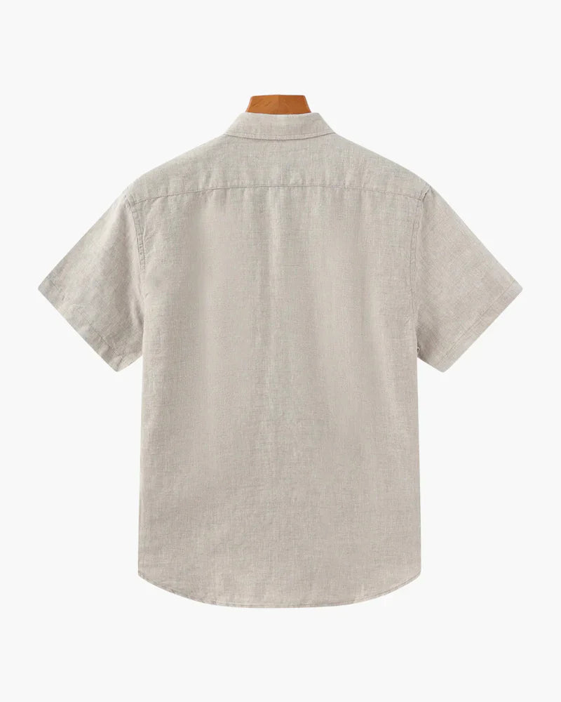Rowell Classic Linen Shirt Short-sleeve