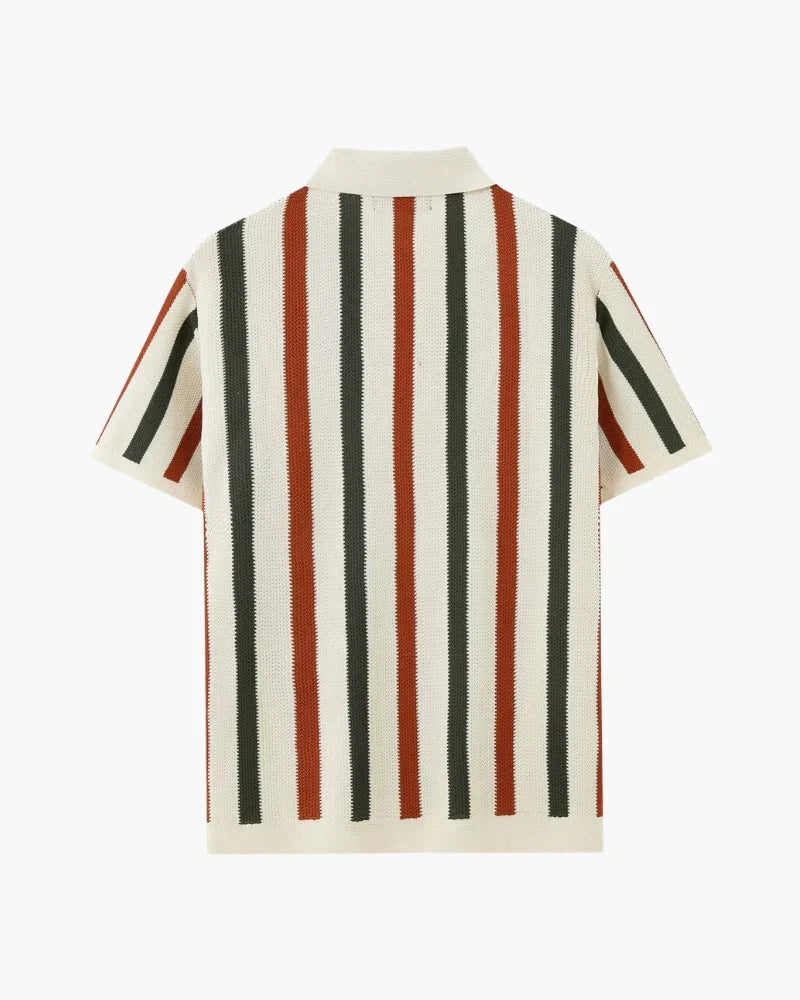 Rowell Knit Stripe Polo