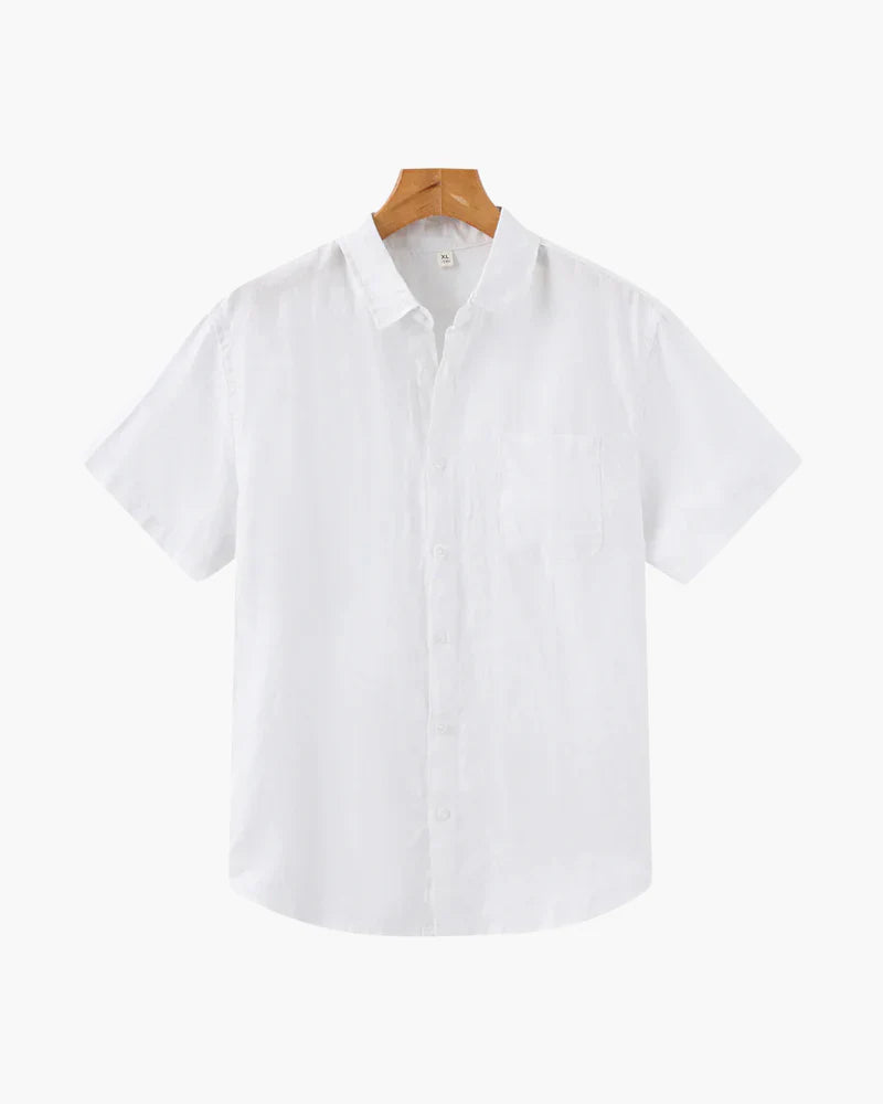 Rowell Classic Linen Shirt Short-sleeve