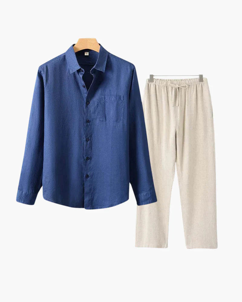 Aurelian Linen Set Long-sleeve