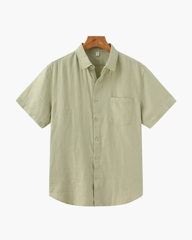 Rowell Classic Linen Shirt Short-sleeve