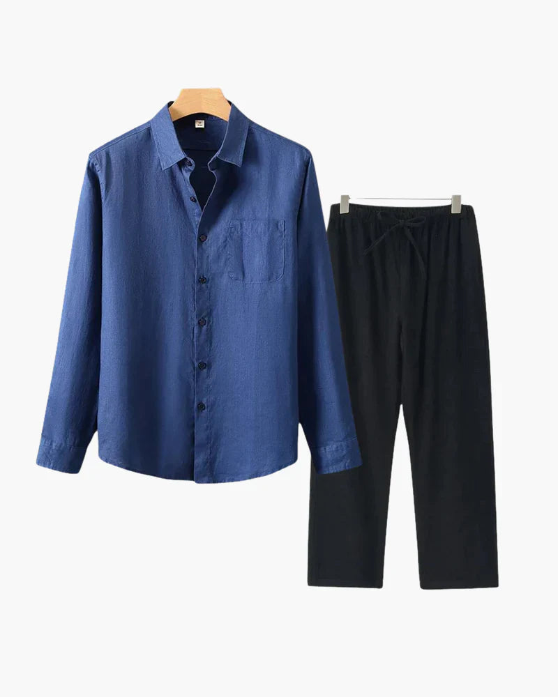 Aurelian Linen Set Long-sleeve