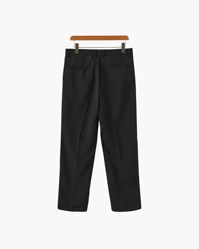 Rowell Wide Pleated Trouser