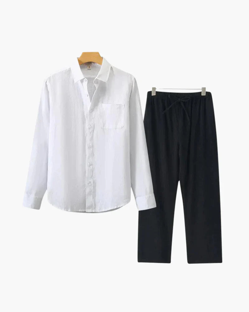 Aurelian Linen Set Long-sleeve