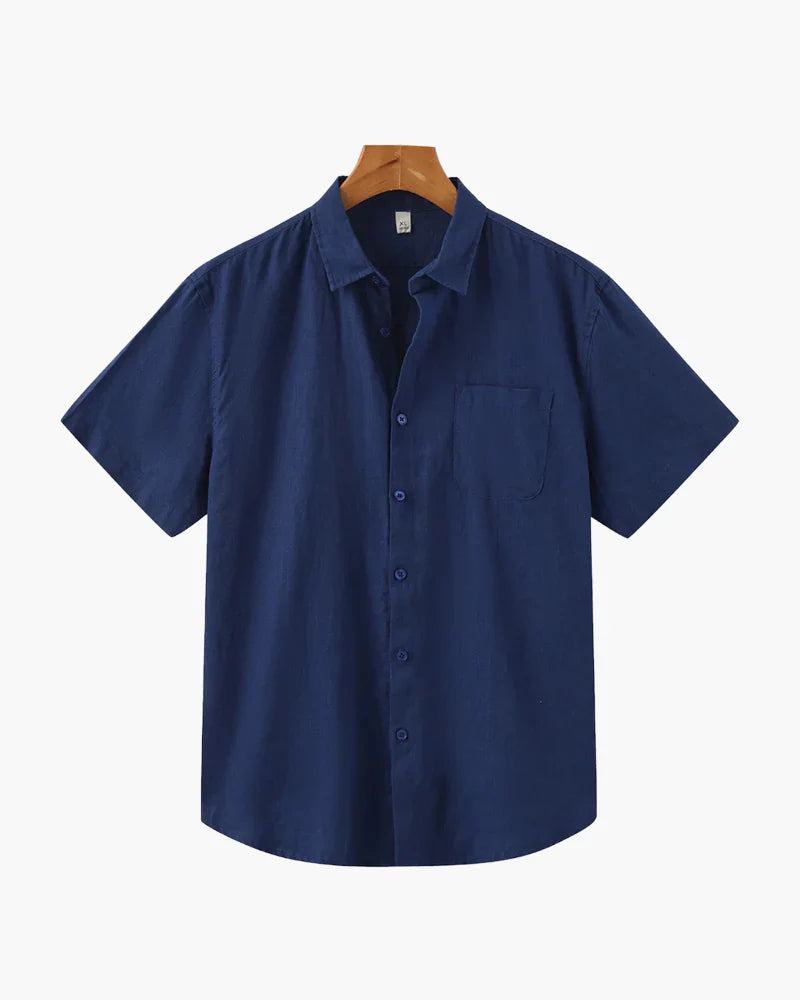 Rowell Classic Linen Shirt Short-sleeve