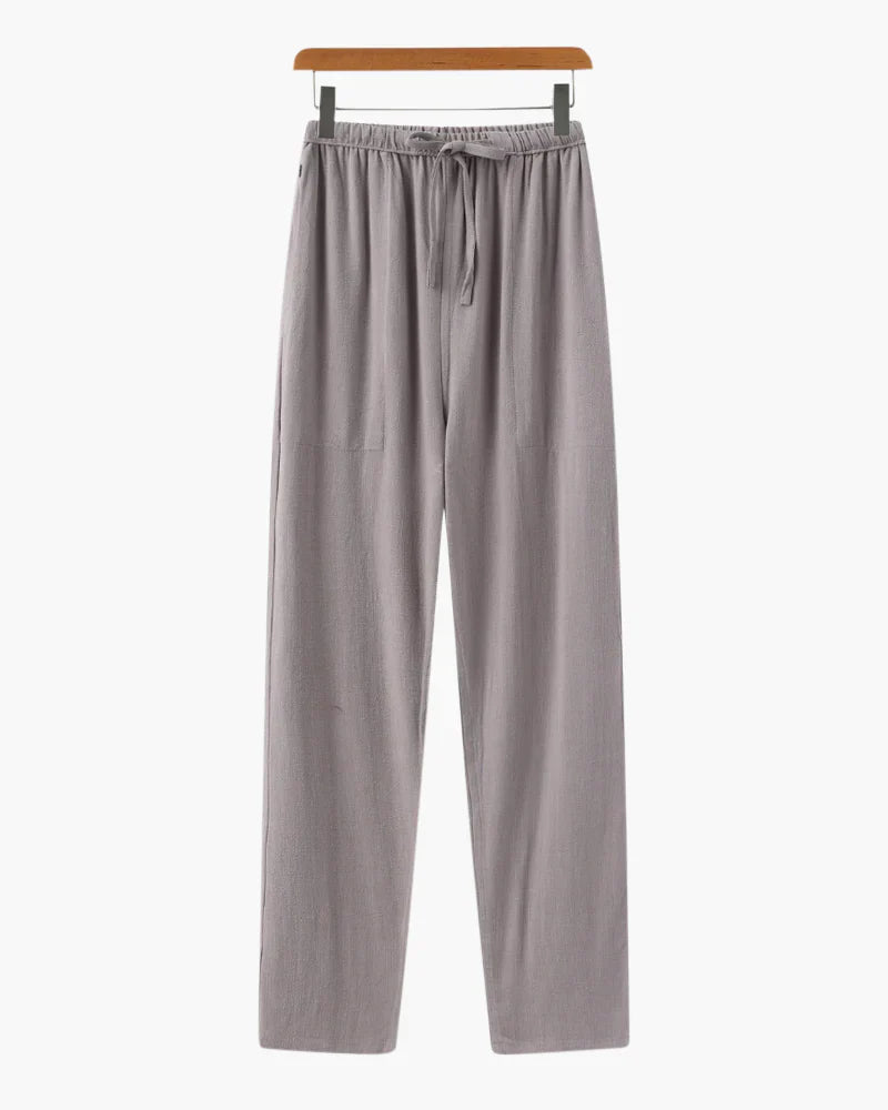 Rowell Slim Linen Trouser