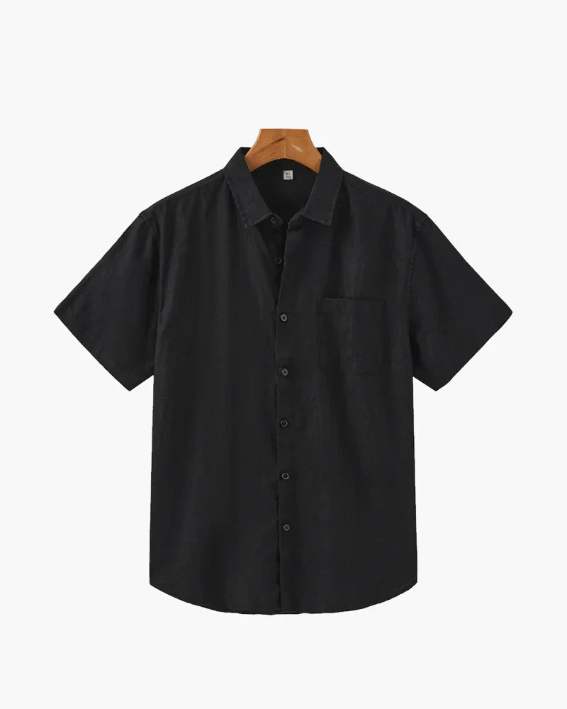 Rowell Classic Linen Shirt Short-sleeve