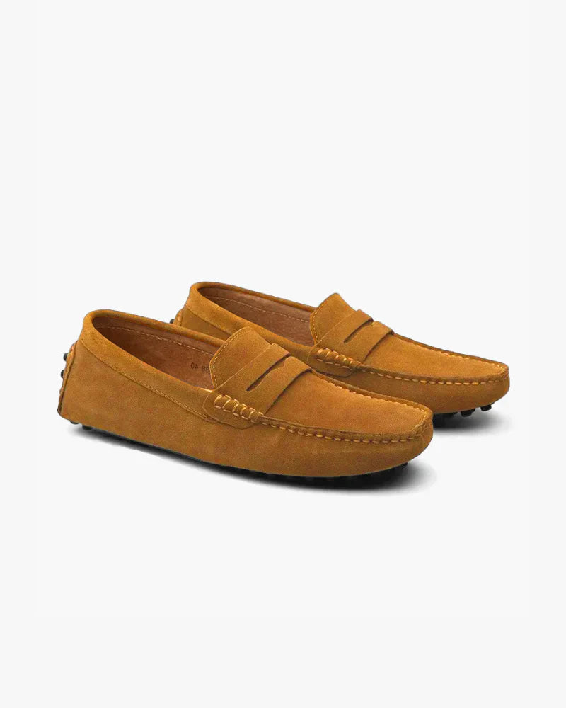 Rowell Classic Suede Driver Loafer