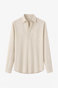 Rowell Classic Linen Shirt Long-sleeve