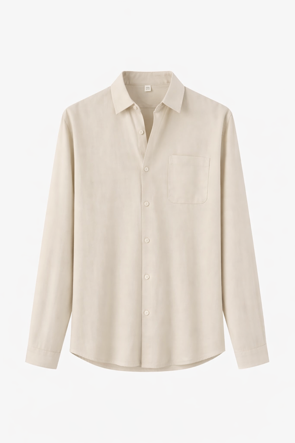 Rowell Classic Linen Shirt Long-sleeve