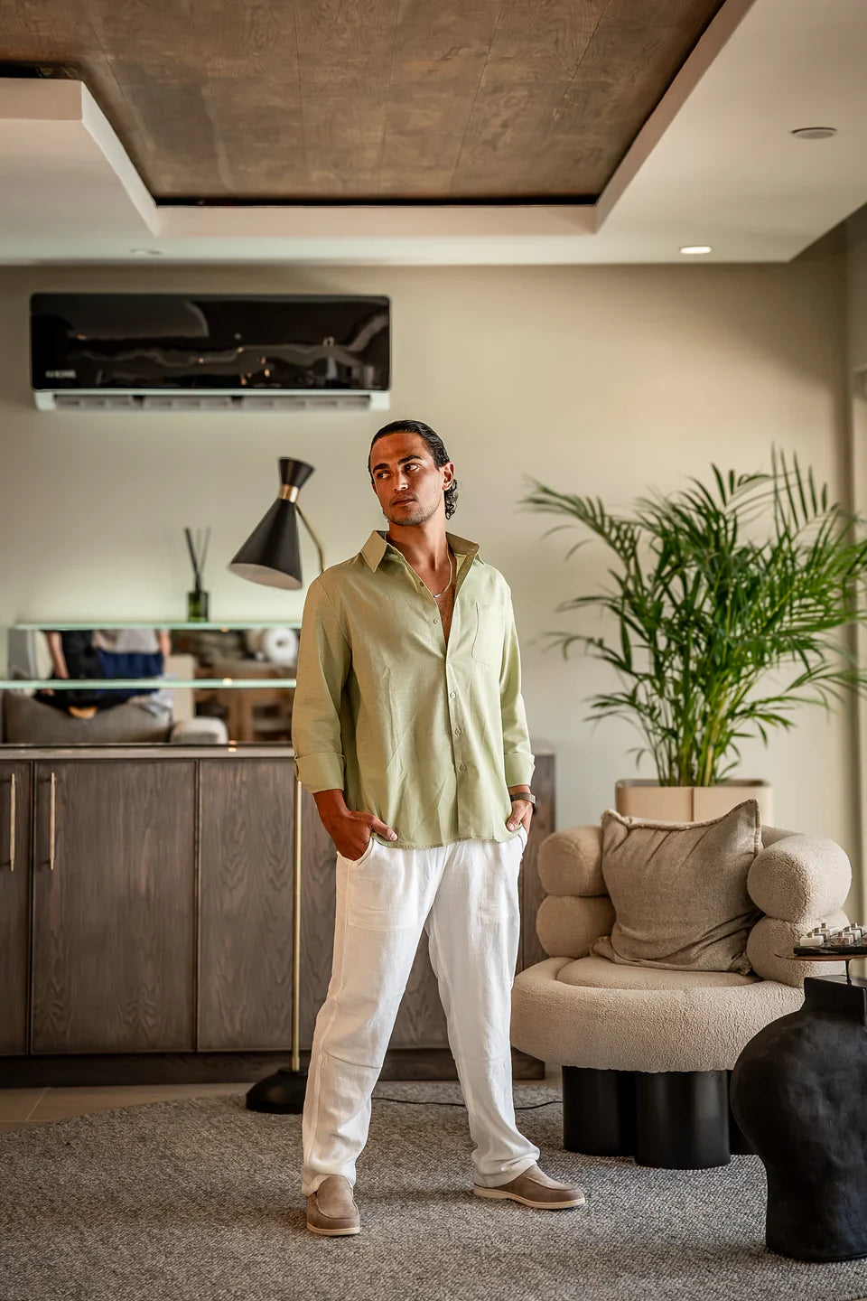 Aurelian Linen Set Long-sleeve