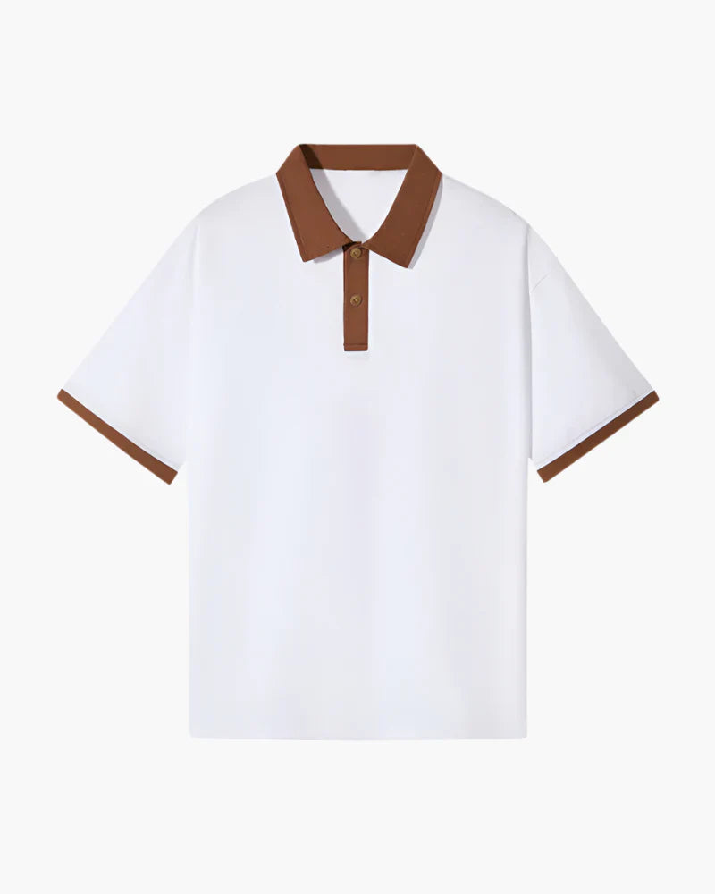 Rowell Contrast Trim Polo