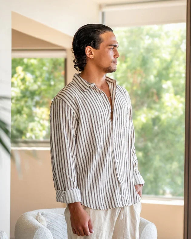 Rowell Fine Stripe Shirt