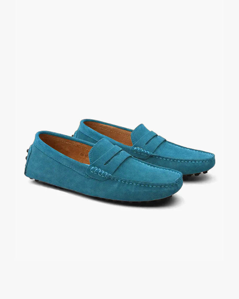 Rowell Classic Suede Driver Loafer