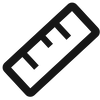 Size chart icon