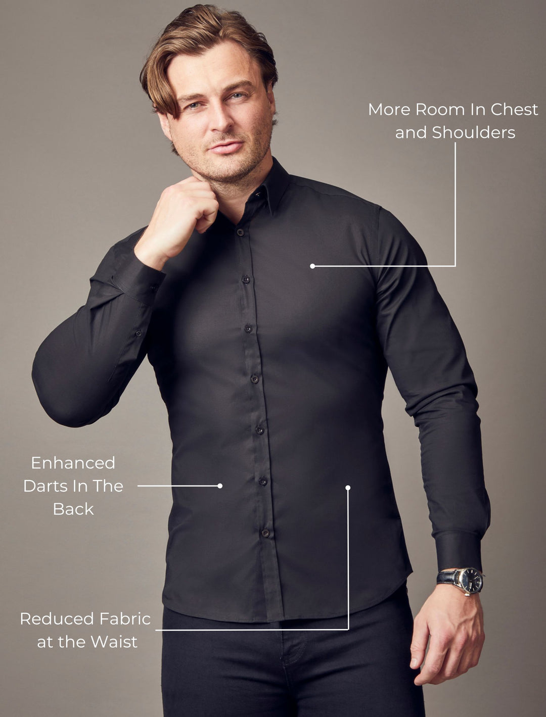 Rowell Slim Tailored Shirt