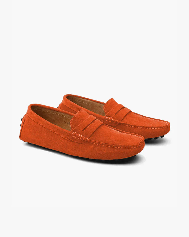 Rowell Classic Suede Driver Loafer